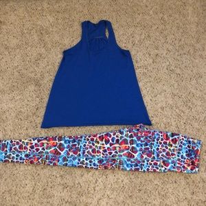 CVG flowy racerback tank
